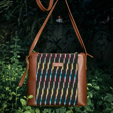 Indigo - Ikat Sling Bag (Raven)