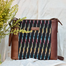 Indigo - Ikat Sling Bag (Raven)