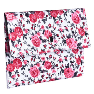 Pink Rose - Sanitary Pouch for Women