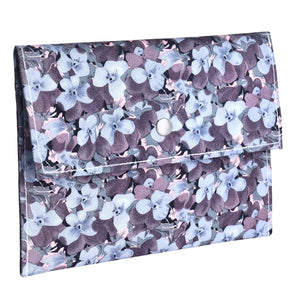Privacy Pouch for Women (Grey Floral)