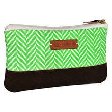 Green Chevron - Multi-purpose pouch