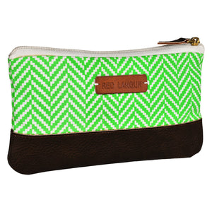 Green Chevron - Multi-purpose pouch