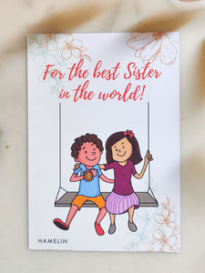 Rakhi gift combo for sister (Iris)