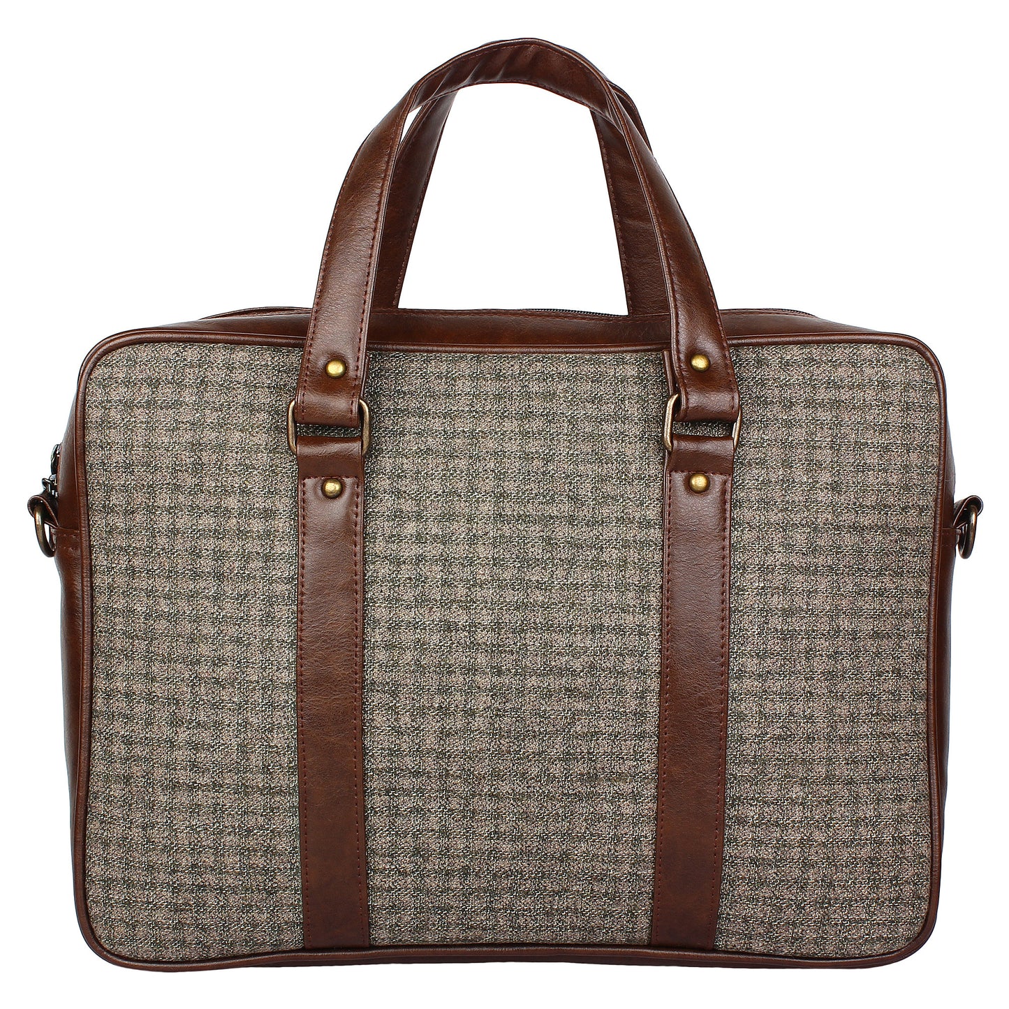 tweed laptop bag