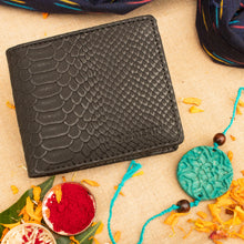 Classic RFID Vegan Wallet - Flo-Rakhi Combo