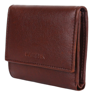Trifold Wallet - Dark Brown