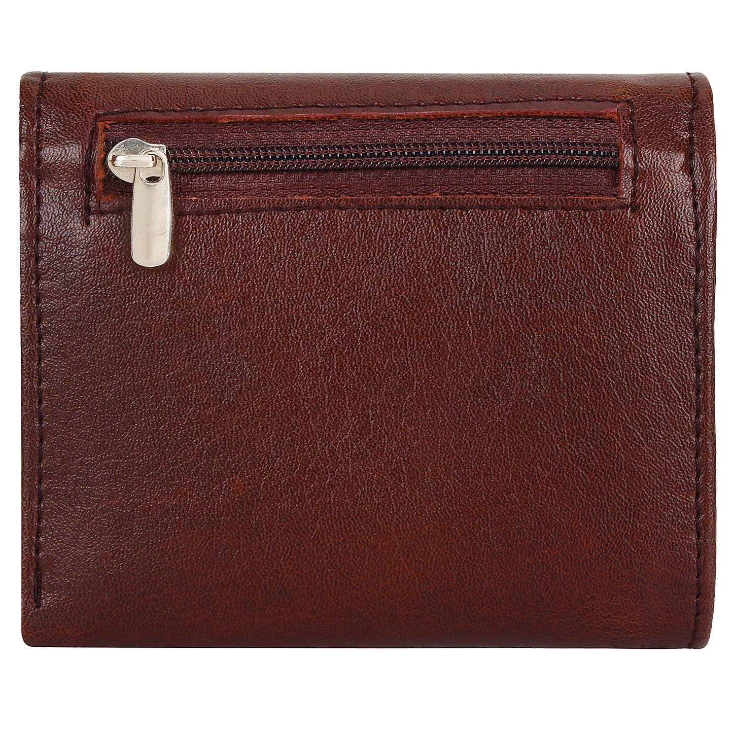 Trifold Wallet - Dark Brown