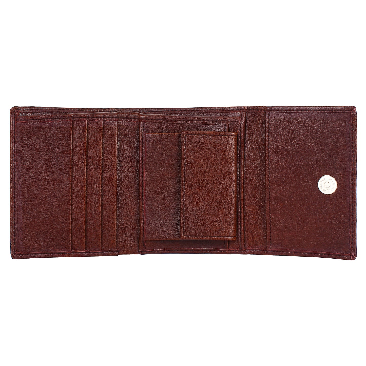 Trifold Wallet - Dark Brown