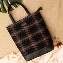 Tweed Work Tote for Women (Sylvan Plaid)