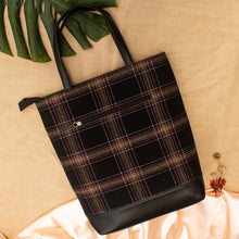 Tweed Work Tote for Women (Sylvan Plaid)
