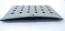 Grid - iPad Mini Sleeve - Blue