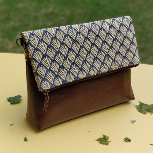 Fold Over Sling Bag - Yellow Azul