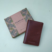 Slim Card Wallet - Dark Brown