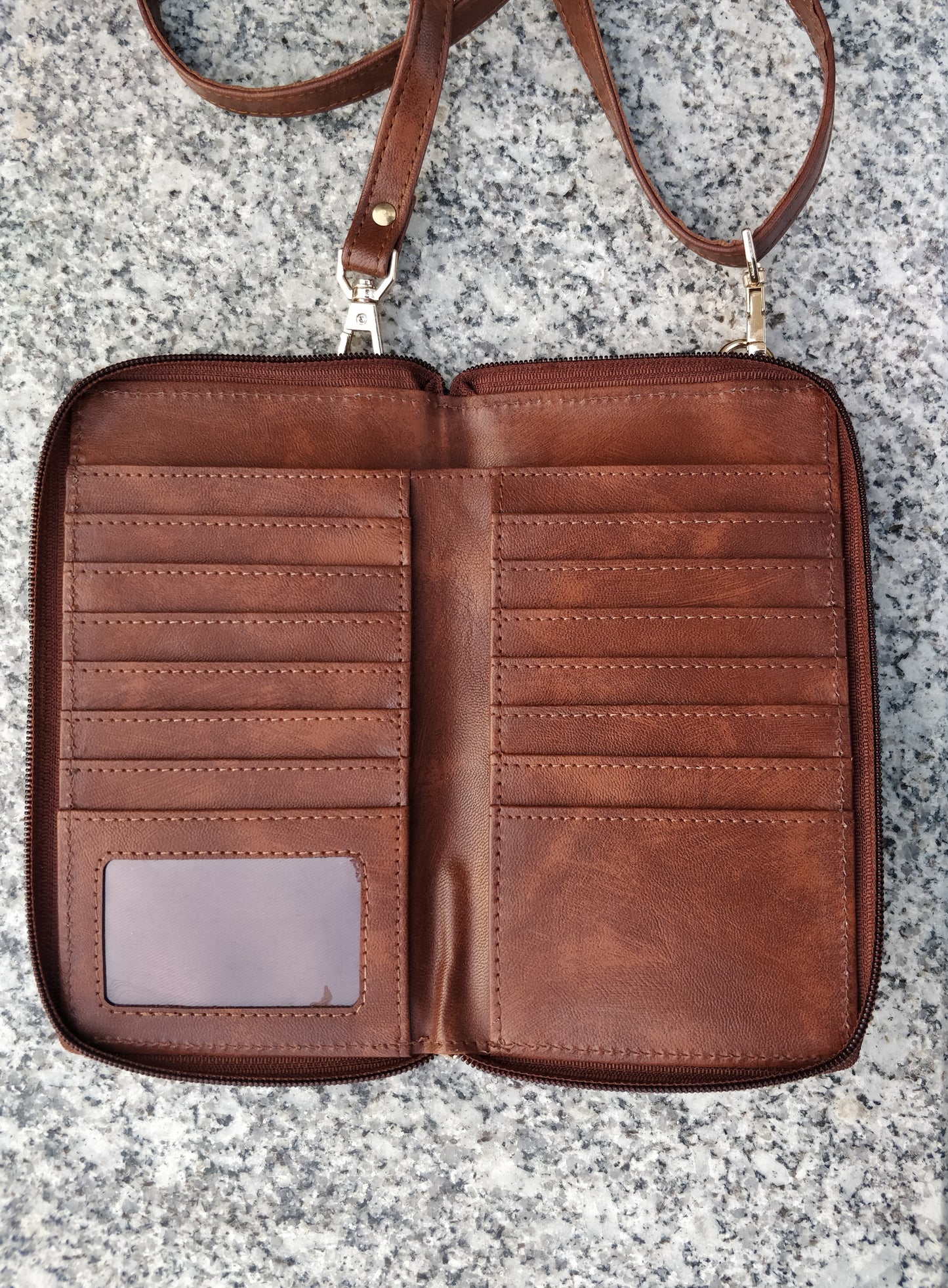 The Mobile Sling Bag - Caramel - FINAL SALE