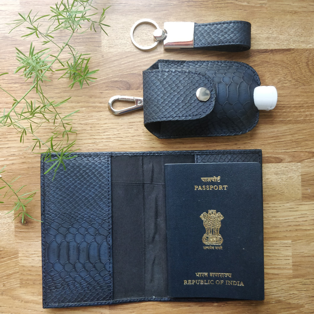 Maven Gift Combo (Navy Blue Croc)