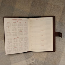 Tweed Journal (Pecan Check Twill) - FINAL SALE