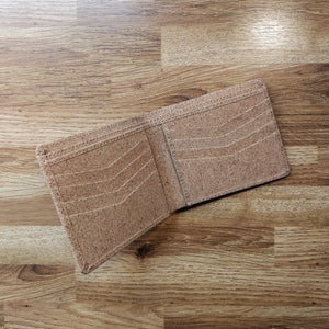 Classic Cork Wallet for Men - SAMPLE SALE