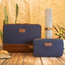 Halcyon Combo - Matt Laptop Sleeve, Dopp kit, Neuro desk spread (Unisex)