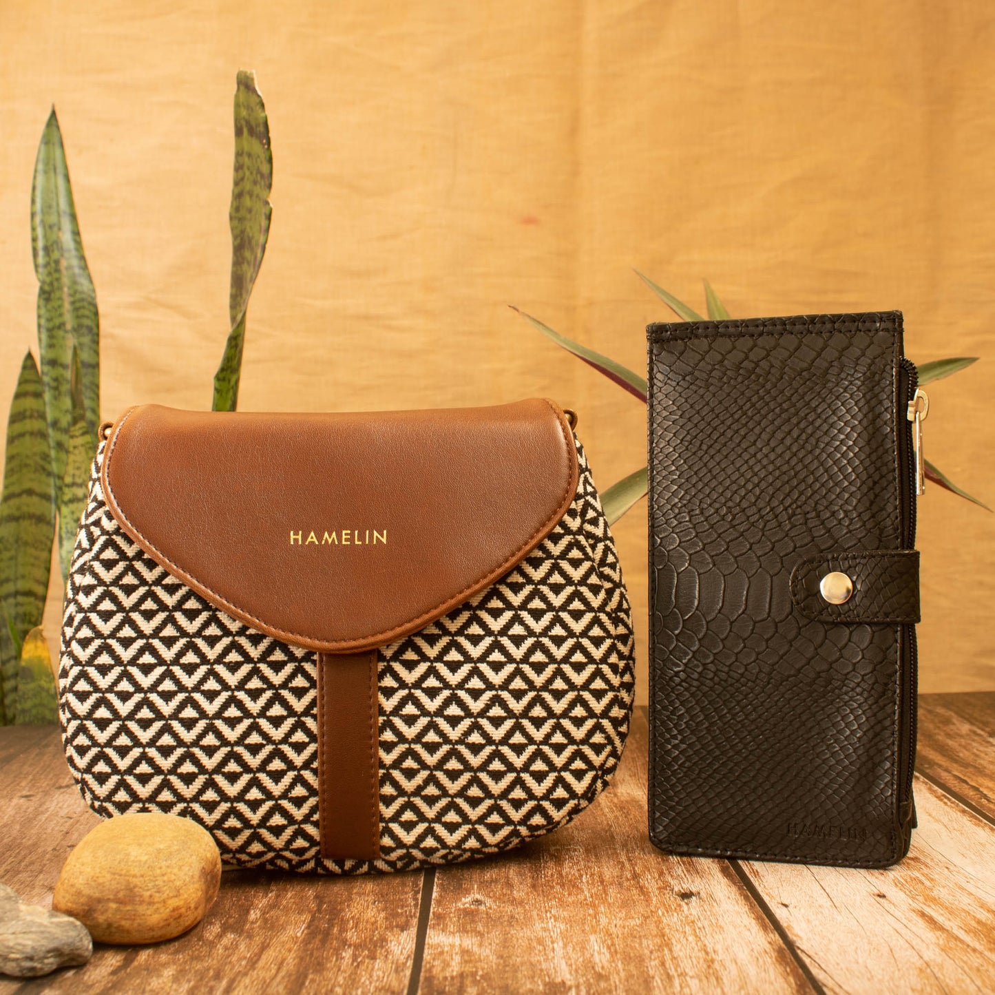 Chic Combo - Curvy Sling bag, Marshall Wallet (for Women)