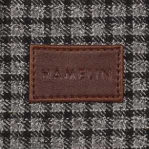 Elon Laptop Sleeve - Black checked