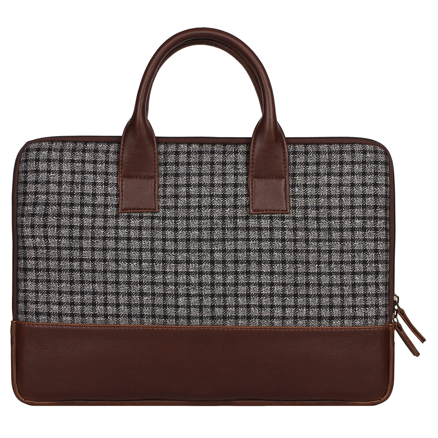 Elon Laptop Sleeve - Black checked