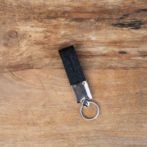 Keychain (Black Croc)