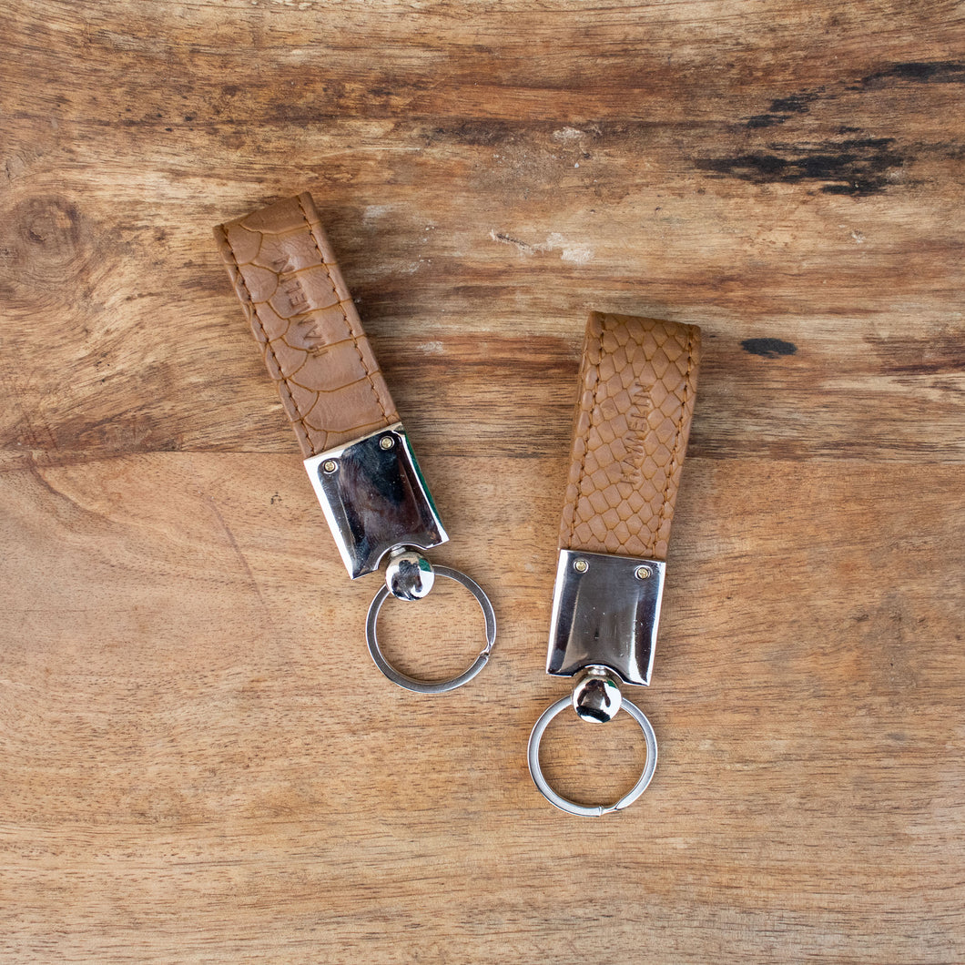 Keychain - Set of two (Camel Croc)