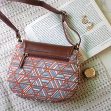 The Curvy Sling Bag - Pastel Maze - SAMPLE SALE