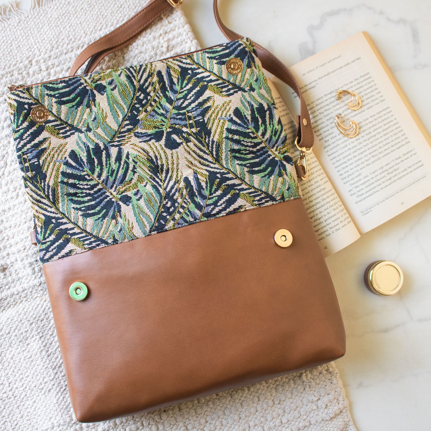 Fold Over Sling Bag