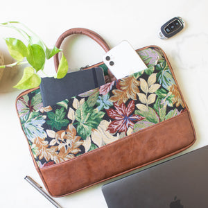 Theo Sleek Laptop Bag (Floret)