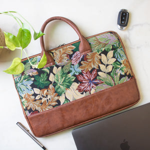Theo Sleek Laptop Bag (Floret)