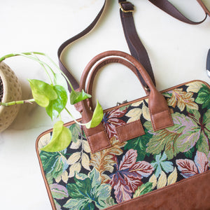 Theo Sleek Laptop Bag (Floret) SAMPLE SALE