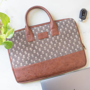Theo Sleek Laptop Bag (Sepia)