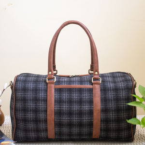 Theodore Tweed Duffle Bag (Slate Grey Twill)