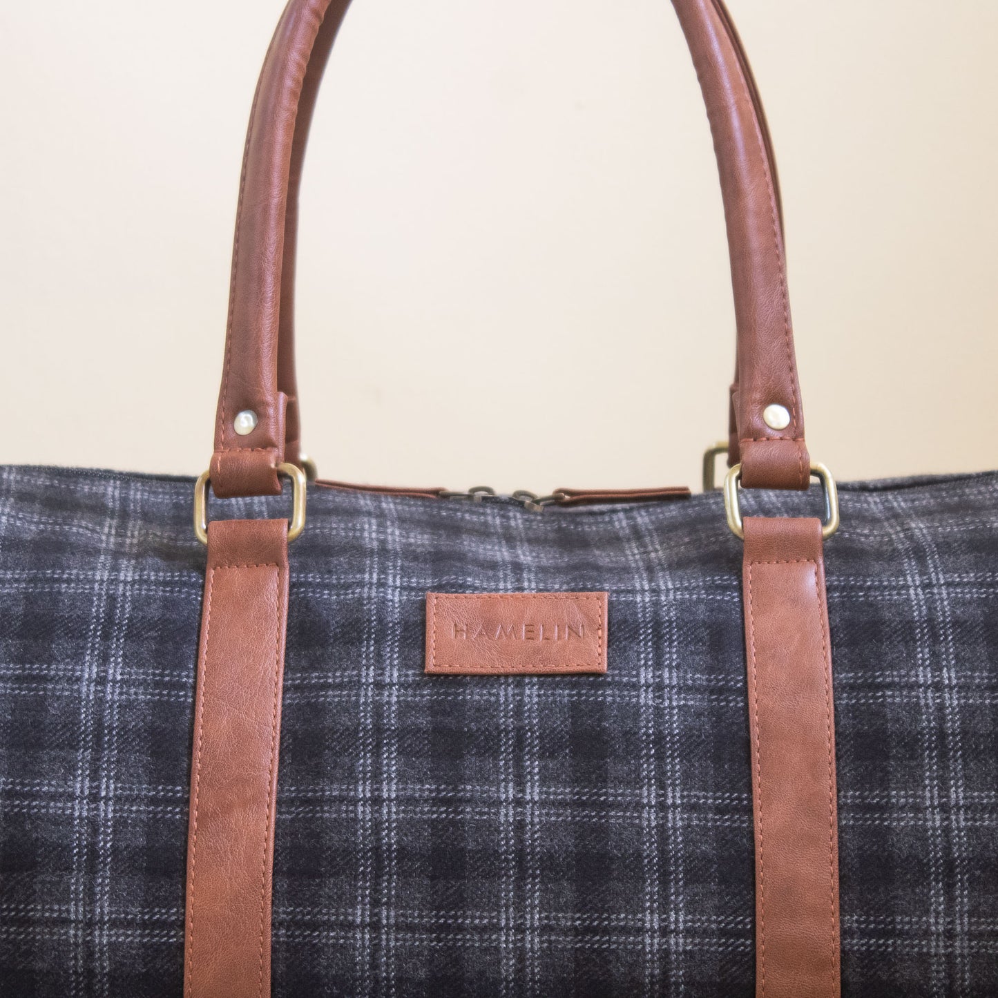 Theodore Tweed Duffle Bag (Slate Grey Twill)