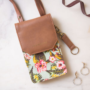 The Mobile Sling Bag (Blooming Wild)