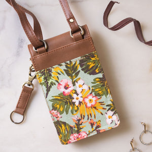 The Mobile Sling Bag (Blooming Wild)