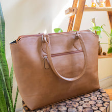 Essentials - Peanut Brown Tote Bag for Women