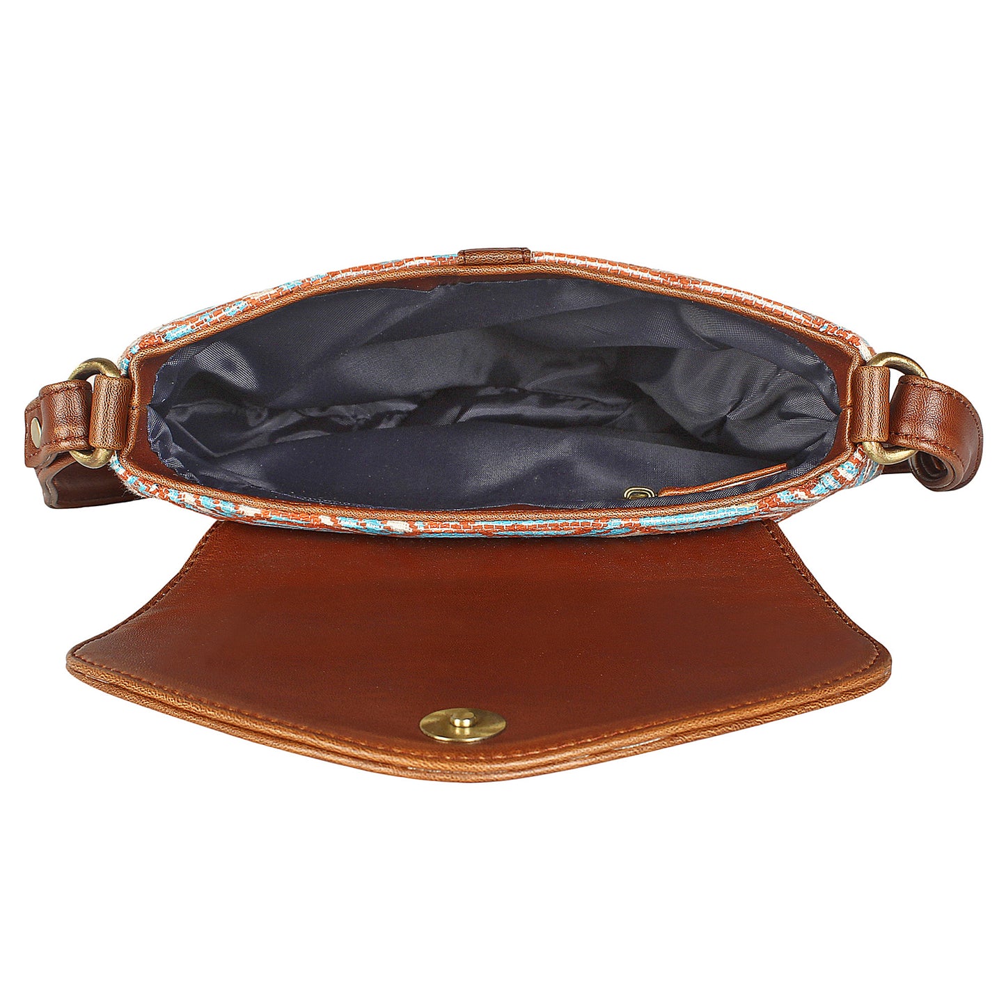 The Curvy Sling Bag - Pastel Maze