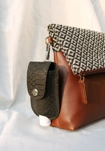 Sanitizer Pouch - Black Croc
