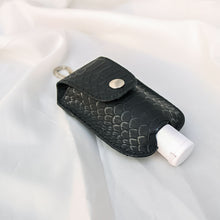 Sanitizer Pouch - Black Croc