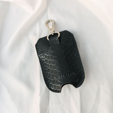 Sanitizer Pouch - Black Croc