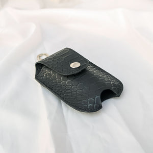 Sanitizer Pouch - Black Croc