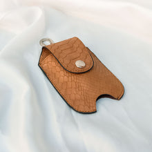 Sanitizer Pouch - Tan Croc
