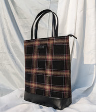 Tweed Work Tote for Women (Sylvan Plaid)