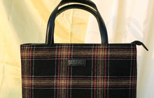 Tweed Work Tote for Women (Sylvan Plaid)
