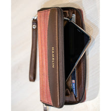 Indigo- Khadi Wallets for Women (Coral)