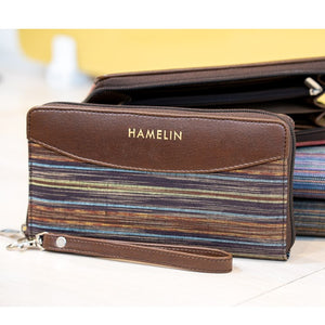 Indigo - Khadi Wallets for Women (Sepia)
