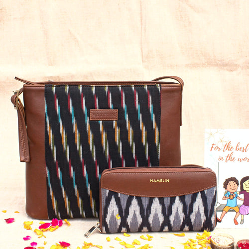 Indigo Ikat Gift Set
