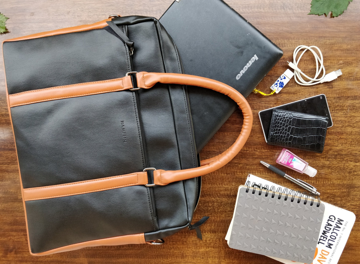 The Voltaire Laptop Messenger Bag - Final sale